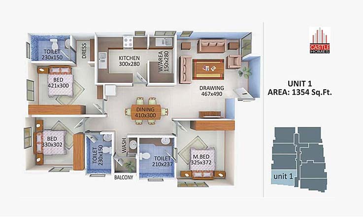 luxury apartments in Kottayam