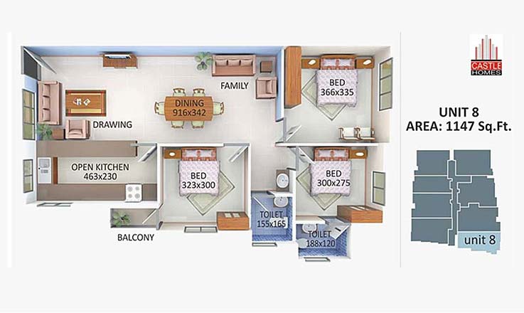 luxury apartments in Kottayam