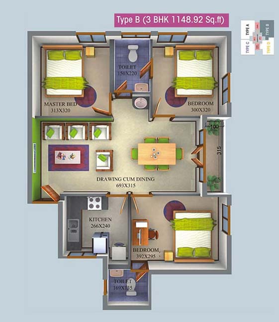 apartments in Kottayam